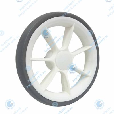 Колесо заднє біле не надувне Euro-Cart Volt Pro