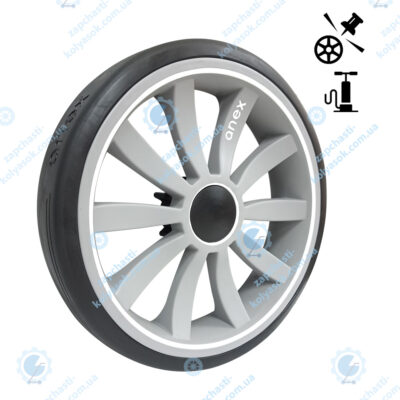Колесо Anex Sport заднє 12 дюймів сіре безкамерне